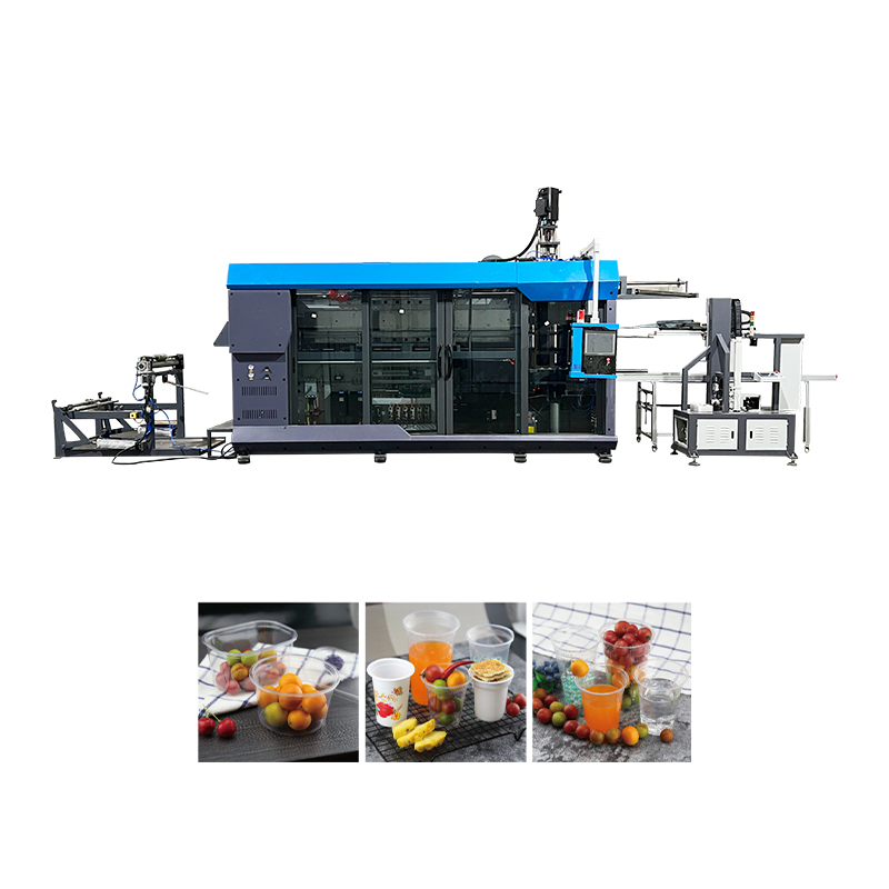Buong servo motor drive tasa/takip/mangkok thermoforming machine