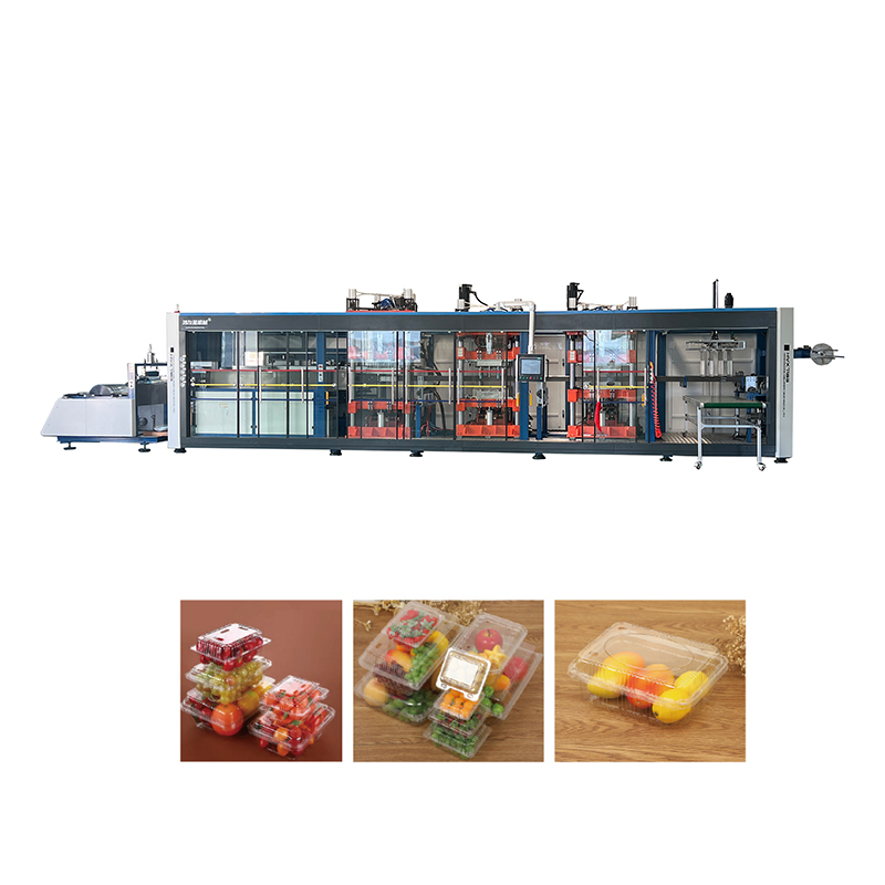 Hyx 7185-4 Buong-Automatic 4 Mga istasyon ng thermoforming machine