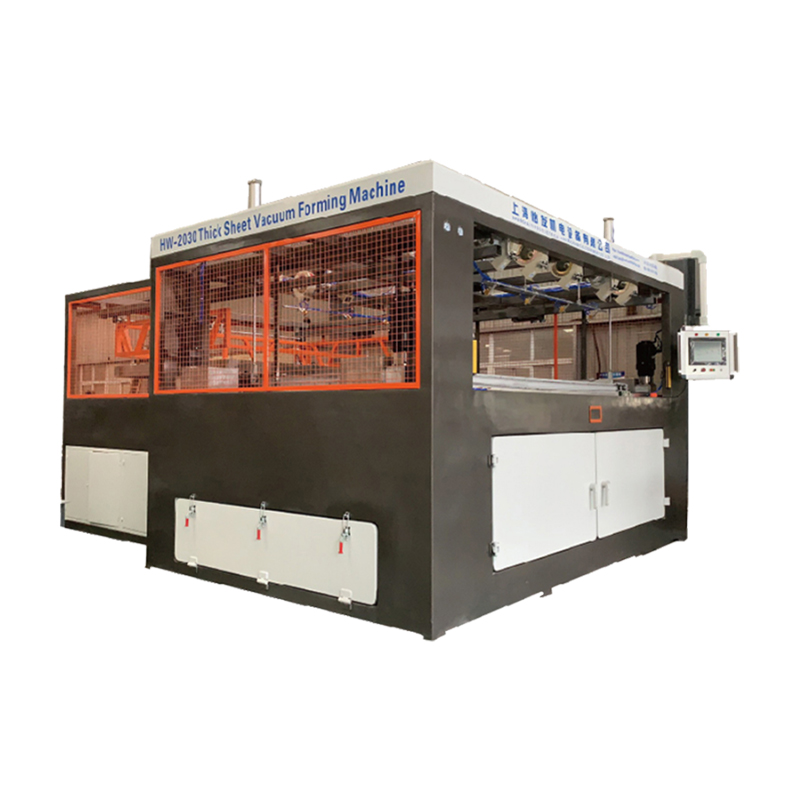 Makapal na sheet vacuum thermoforming machine