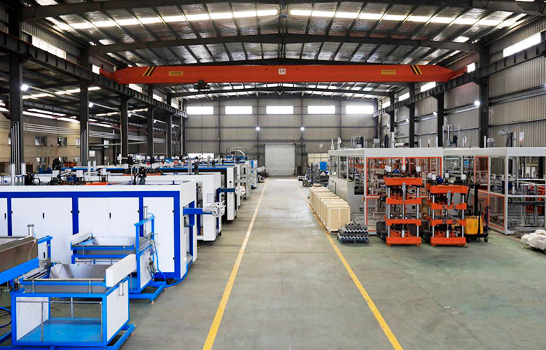 Thermoforming machine/plastic cup machine